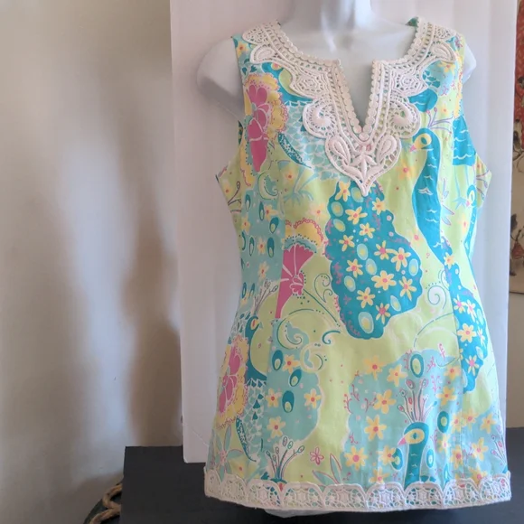 Lilly Pulitzer Tunic Top - Picture 1 of 4